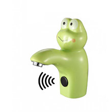 Электронный смеситель Cezares для раковины, зеленый, CZR-ELS-BABY-W0