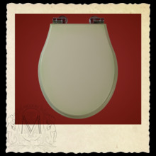 Крышка-сиденье Migliore Impero ML.IMP-26.210.DV.CR с системой Mi.CRolift, цвет Decape Verde, крепления хром