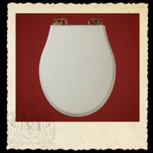 Крышка-сиденье Migliore Impero ML.IMP-26.210.AV.CR с системой Mi.CRolift, цвет Avorio, крепления хром