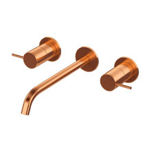 Смеситель для раковины Cezares LEAF-BLI3L-20-L-SS, бронза