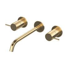 Смеситель для раковины Cezares LEAF-BLI3L-20-L-SR, золото