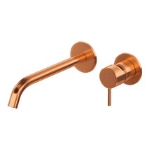 Смеситель для раковины Cezares LEAF-BLI2-20-L-SS, бронза