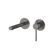 Смеситель для раковины Cezares RELAX-BLI2-2-GM-W0, оружейная сталь