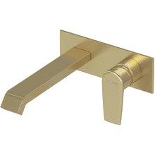 Смеситель для раковины Cezares NAUTIC-BLI-SR, с донным клапаном, золото