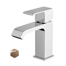 Смеситель для раковины Cezares PORTA-LS1-SS, с донным клапаном, бронза