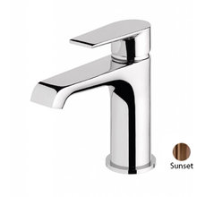 Смеситель для раковины Cezares NAUTIC-LS1-SS, с донным клапаном, бронза