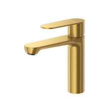 Смеситель для раковины Cezares STYLUS-LS-BORO, с донным клапаном, брашированное золото