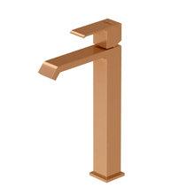 Смеситель для раковины Cezares PORTA-LC-SS, с донным клапаном, бронза