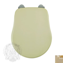 Крышка-сиденье Migliore Bella ML.BLL-26.110.DV.DO с системой Mi.CRolift, нежно зеленый/фурнитура золото