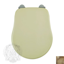 Крышка-сиденье Migliore Bella ML.BLL-26.110.DV.BR с системой Mi.CRolift, нежно зеленый/фурнитура бронза