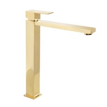 Смеситель Cezares Unika UNIKA-LC-03/24-W0 для раковины, золото 24 карата