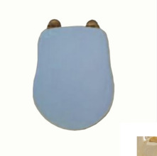 Крышка-сиденье Migliore Bella ML.BLL-26.110.DB.DO с системой Mi.CRolift, нежно-голубой/золото