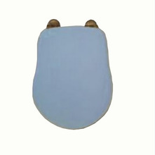 Крышка-сиденье Migliore Bella ML.BLL-26.110.DB.BR с системой Mi.CRolift , нежно-голубой/бронза