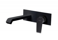 Смеситель для раковины Cezares Nautic NAUTIC-BLI-NOP, с донным клапаном, черный матовый