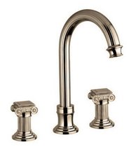 Смеситель Cezares Olimp BLS2-A-02-O цвет бронза, ручки квадратные металл