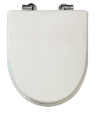 Крышка-сиденье Migliore Milady ML.MLD-26.710.LB.CR с сист.Mi.CRolift, цвет Laccato Bianco, фурнитура-хром