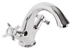 Смеситель для раковины Cezares LORD-LS1-01 с донным клапаном, хром