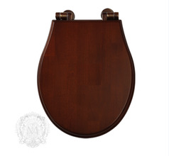 Крышка-сиденье Migliore Impero ML.IMP-26.210.NC.BR с системой Mi.CRolift, цвет Noce, крепления бронза