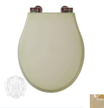 Крышка-сиденье Migliore Impero ML.IMP-26.210.DV.DO с системой Mi.CRolift, цвет Decape Verde, крепления золото