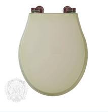 Крышка-сиденье Migliore Impero ML.IMP-26.210.DV.BR с системой Mi.CRolift, цвет Decape Verde, крепления бронза