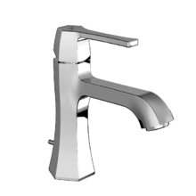 Смеситель Cisal Cherie однорычажный для раковины на 1 отверстие с донным клапаном, цвет хром