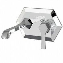 Смеситель Cisal Cherie CE00551021 однорычажный для раковины из стены, излив 212 мм, цвет хром