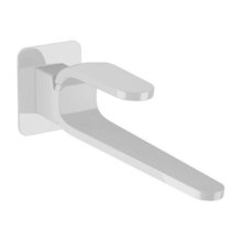 Смеситель Cisal Kawa для раковины на 1 отверстие из стены, излив 215-245 мм, цвет белый