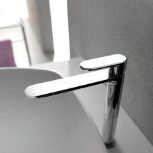 Смеситель Cisal LineaViva LV00150021 для раковины без донного клапана, хром