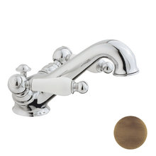 Смеситель Cisal Arcana Toscana TS00051027 для раковины с донным клапаном, бронза