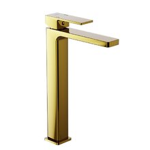 Смеситель для раковины Damixa Gala 530250600, высокий, цвет золото