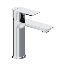 Смеситель для раковины Damixa Apollo 470210000, цвет хром, профиль матовый хром, стекло прозрачное