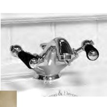 Cмеситель Devon&Devon Black Dandy MARF54OTBD для раковины, светлое золото