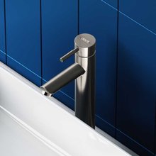 Смеситель Dorff Logic D3002102SS New для раковины, нержавеющая сталь (выставочный образец)