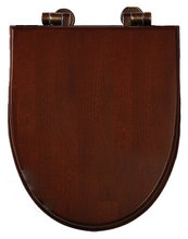 Сиденье Migliore Milady ML.MLD-26.710.NC.BR с сист.Mi.CRolift, цвет noce, фурнитура-бронза