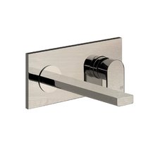 Смеситель для раковины Gessi Via Manzoni 44895/149, с длинным изливом, цвет матовый никель