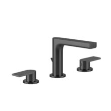 Смеситель для раковины Gessi Via Manzoni, 38612/299, с донным клапаном, цвет черный матовый