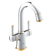 Смеситель Grohe Grandera 21107IG0, хром/золото