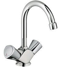 Смеситель Grohe Costa S 21257001 для раковины с поворотным изливом, с донным клапаном