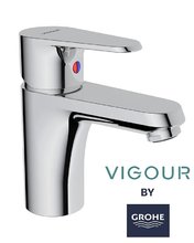 Смеситель для раковины Grohe Vigour 75140026, без донного клапана, хром