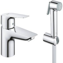 Смеситель для раковины Grohe BauEdge 23757001 с гигиеническим душем, цвет хром