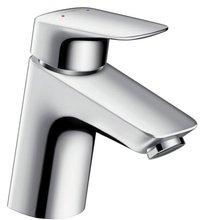 Смеситель Hansgrohe Logis для раковины, с донным клапаном, хром, 71070000