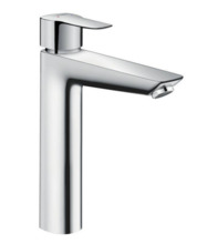 Смеситель для раковины Hansgrohe Logis 71090000, с донным клапаном Push-Open, хром