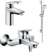 Комплект смесителей Hansgrohe Logis 71151000+71400000+26532400, Santehnica.ru