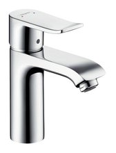 Смеситель Hansgrohe Metris 31080000 для раковины, со сливным гарнитуром