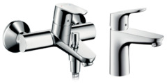Комплект смесителей Hansgrohe Focus Е2 3194000+31607000, Santehnica.ru