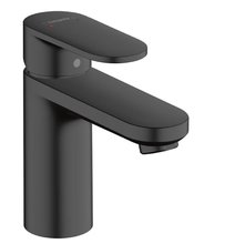 Смеситель Hansgrohe Vernis Blend 71551670 с донным клапаном, для раковины, матовый черный