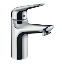 Смеситель для раковины Hansgrohe Novus 71031000 100, без донного клапана, хром