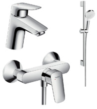Комплект смесителей Hansgrohe Logis 71070000+71600000+26532400, Santehnica.ru