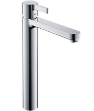 Смеситель для раковины Hansgrohe Metris S Highriser 31022000, со сливным гарнитуром