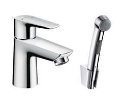 Смеситель Hansgrohe Talis E 71729000 для раковины с гигиеническим душем, хром